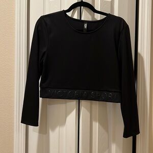 Victoria Sport cropped long sleeve, size L